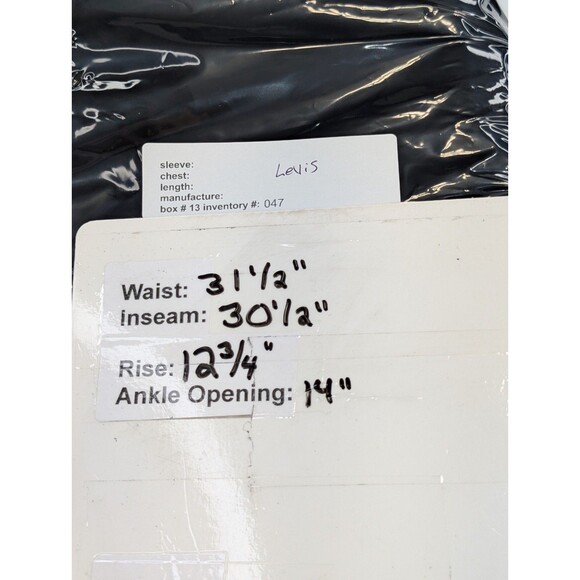 Vintage Levi's 550 Relaxed Tapered Leg Blue Denim Jeans Tag Size 12 MIS L - Picture 15 of 15